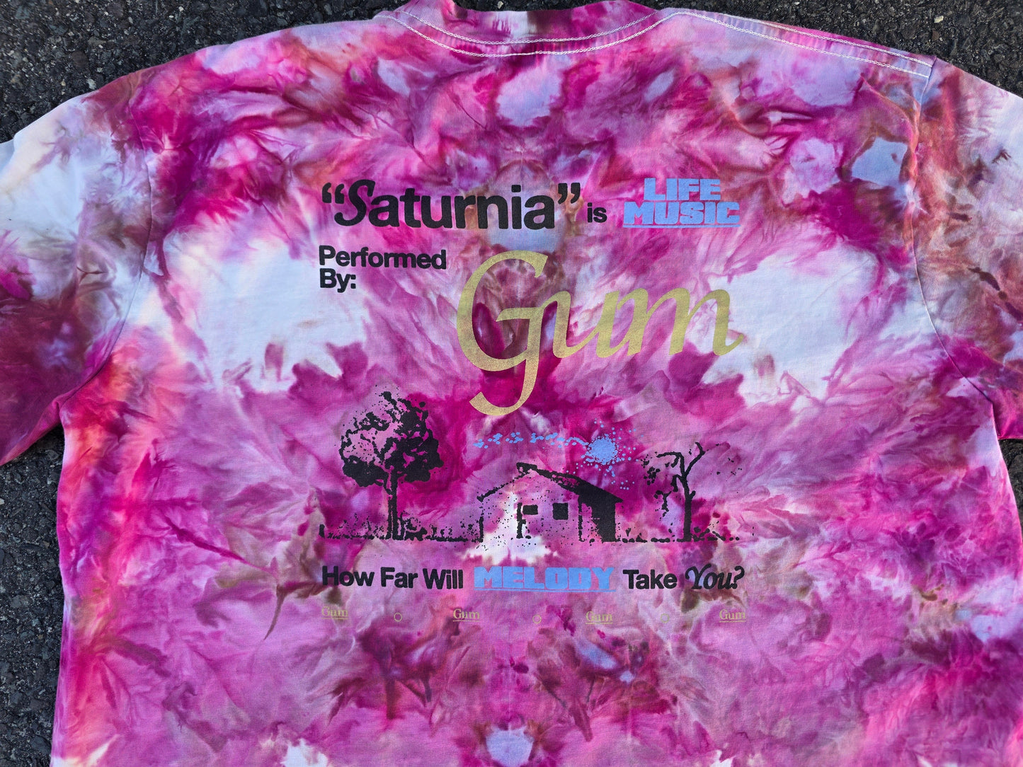 Unisex XL GUM Long sleeve tie dye