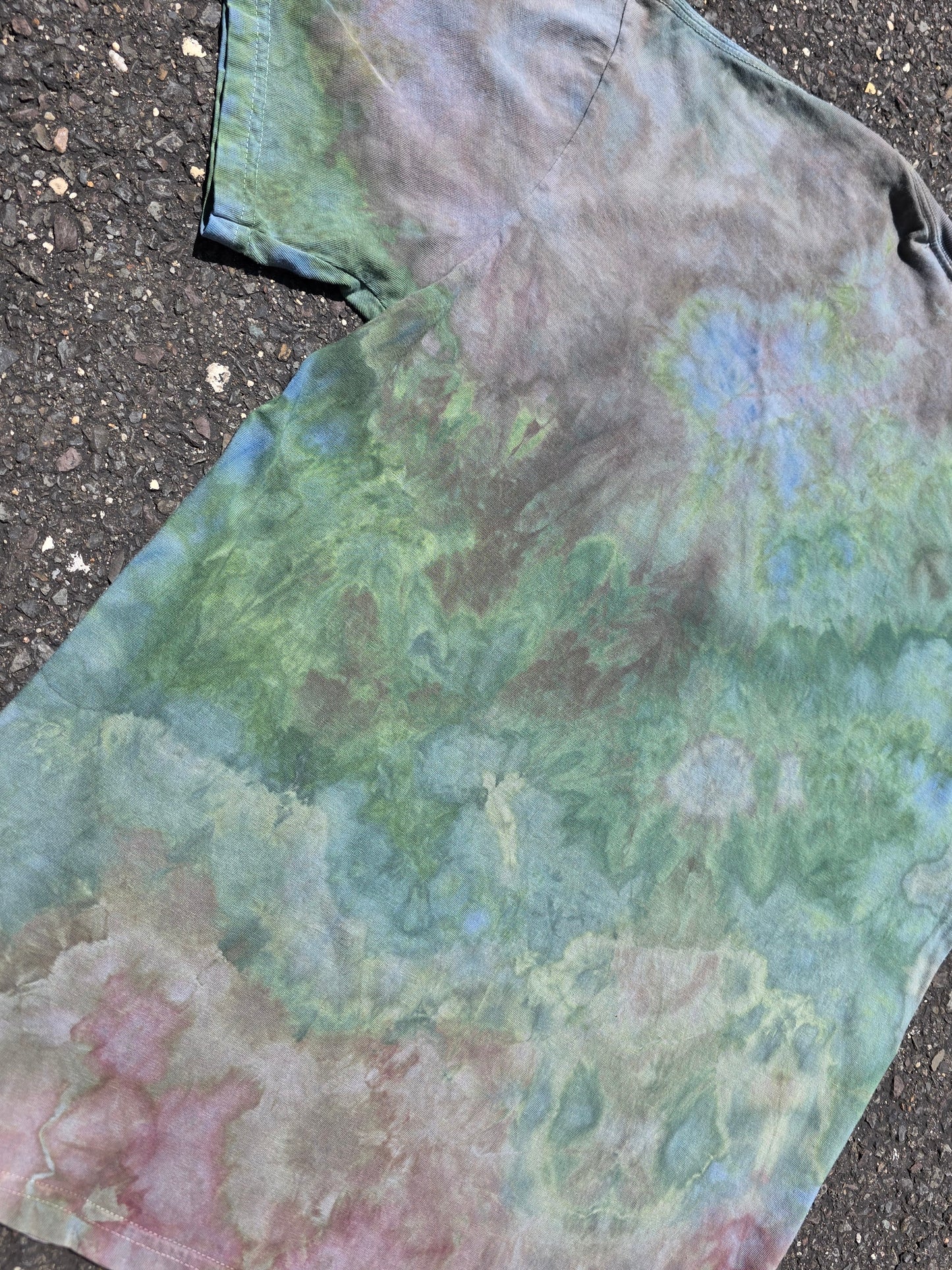 Large KGLW Tab Splash Dyed tee