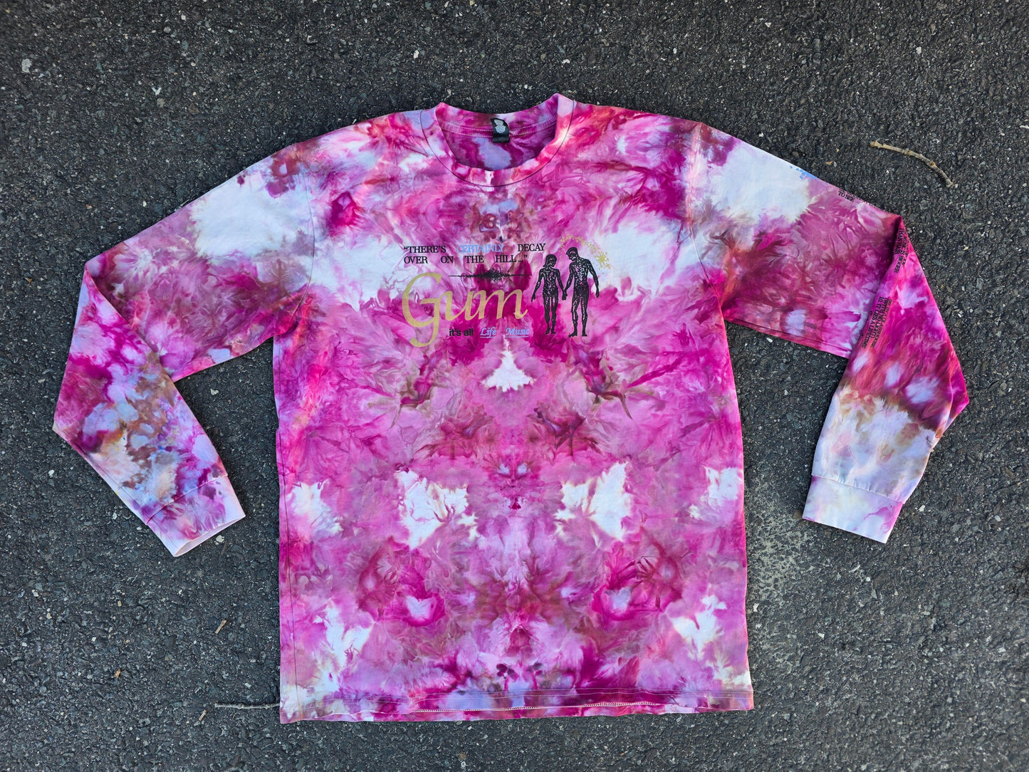 Unisex XL GUM Long sleeve tie dye
