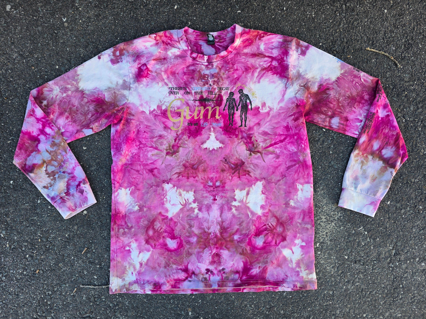 Unisex XL GUM Long sleeve tie dye