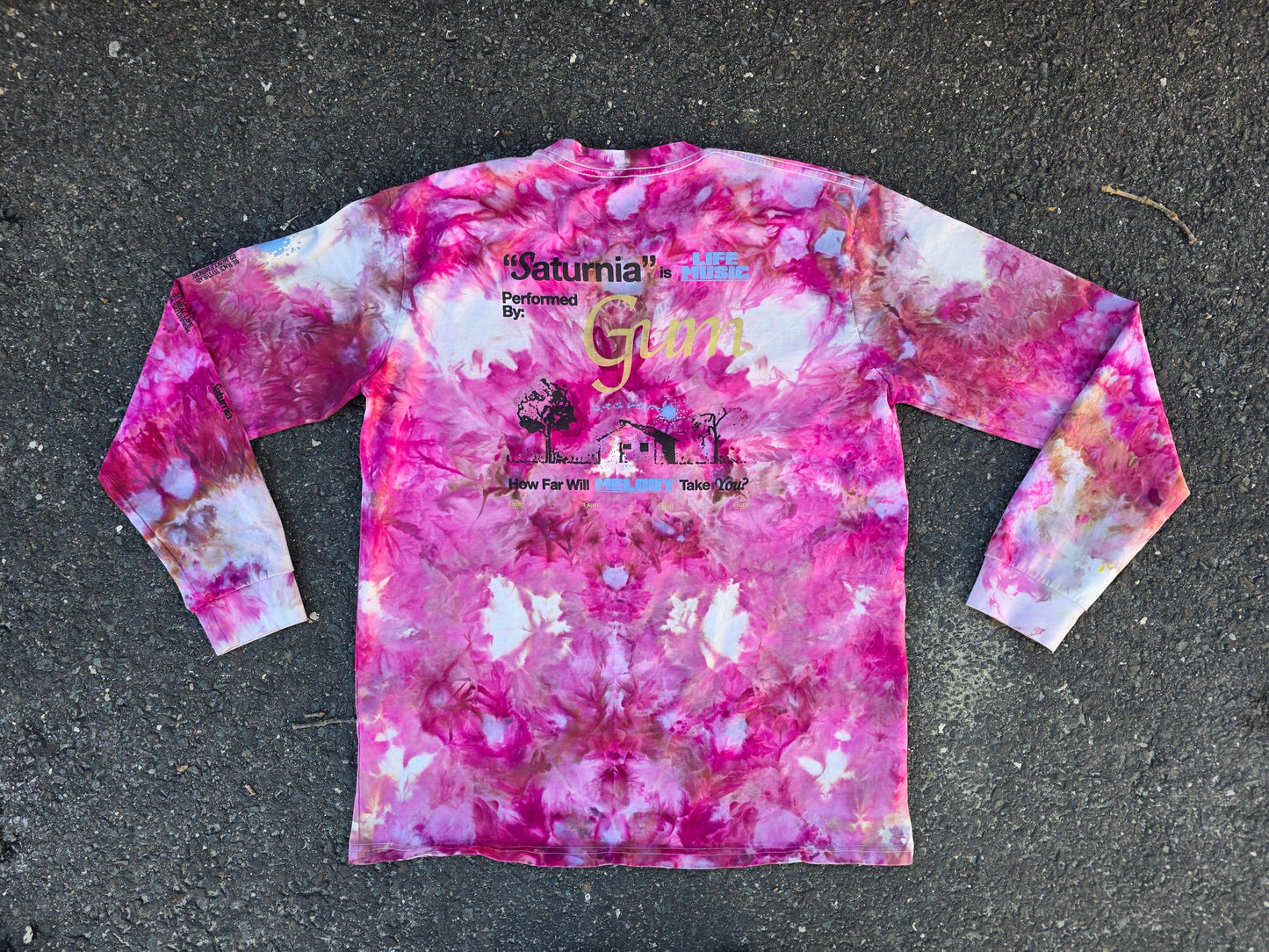 Unisex XL GUM Long sleeve tie dye