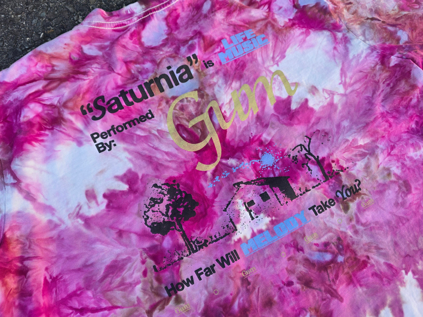 Unisex XL GUM Long sleeve tie dye