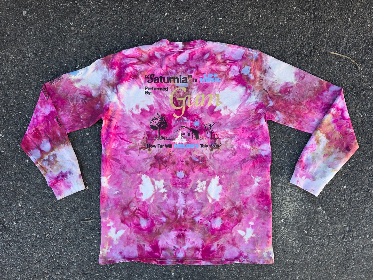 Unisex XL GUM Long sleeve tie dye