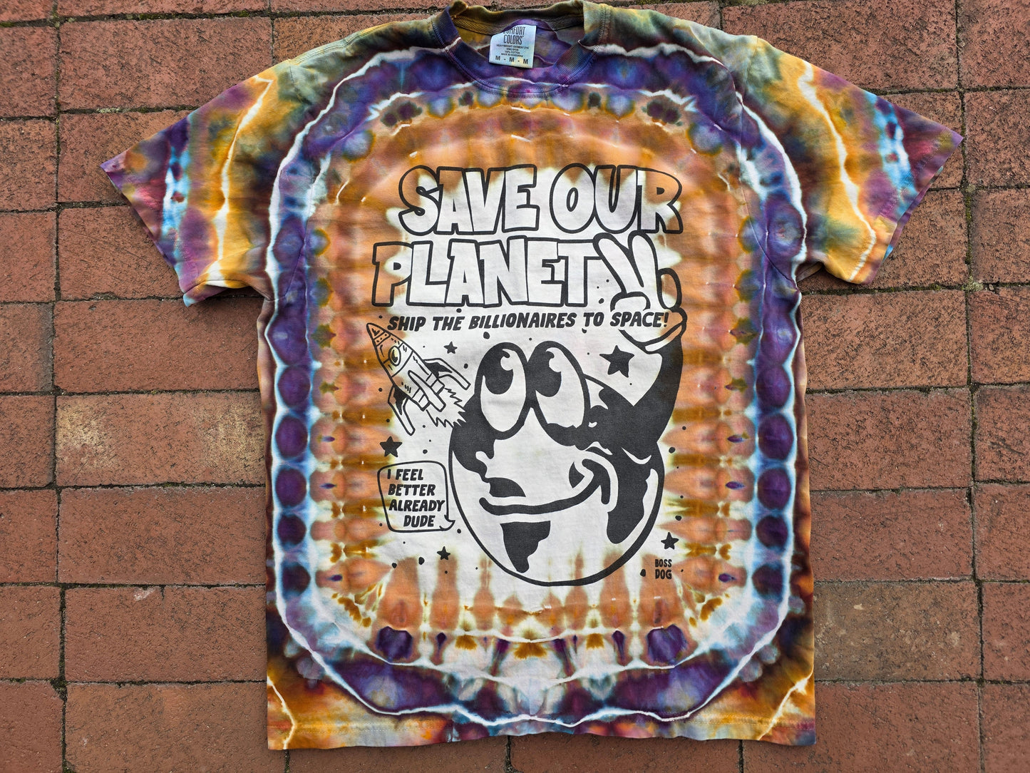 Unisex Save the Planet tee