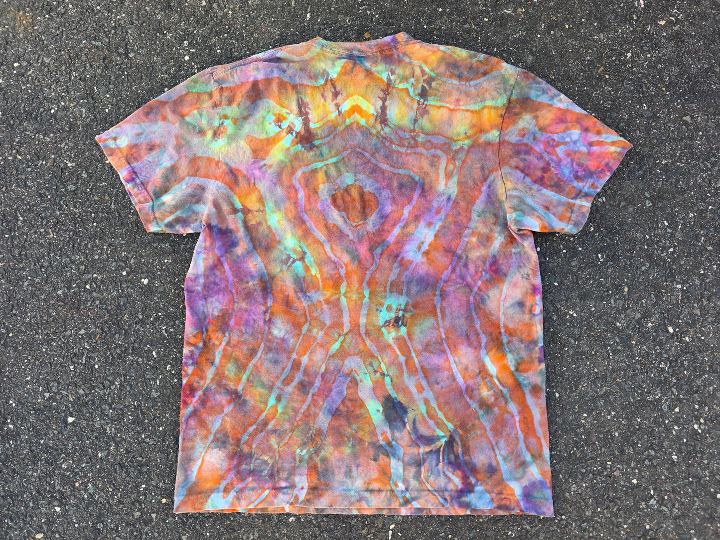 Gizz Double Exposure Dyed Grim Reaper tees (Medium and Large)