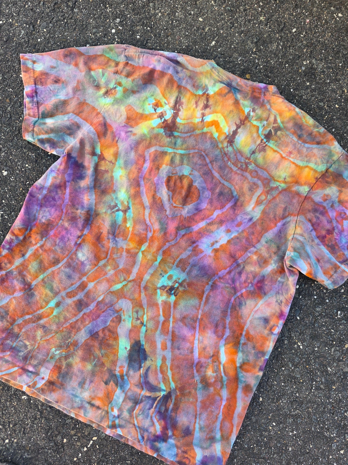 Gizz Double Exposure Dyed Grim Reaper tees (Medium and Large)