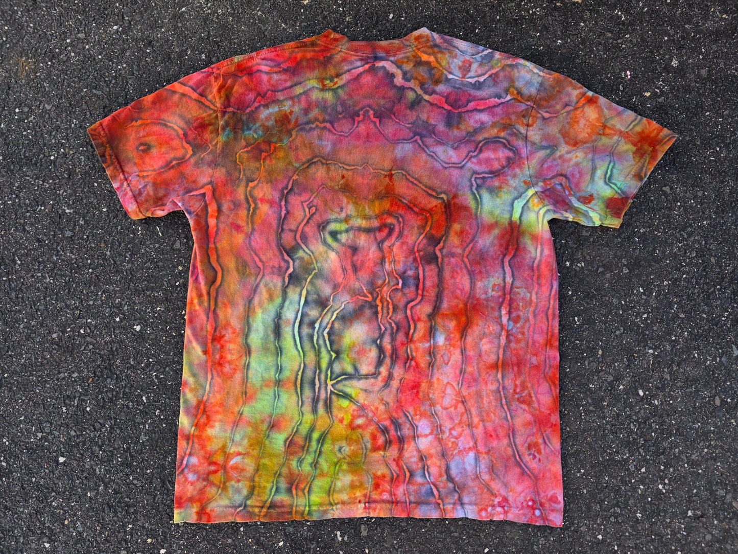 Gizz Double Exposure Dyed Grim Reaper tees (Medium and Large)