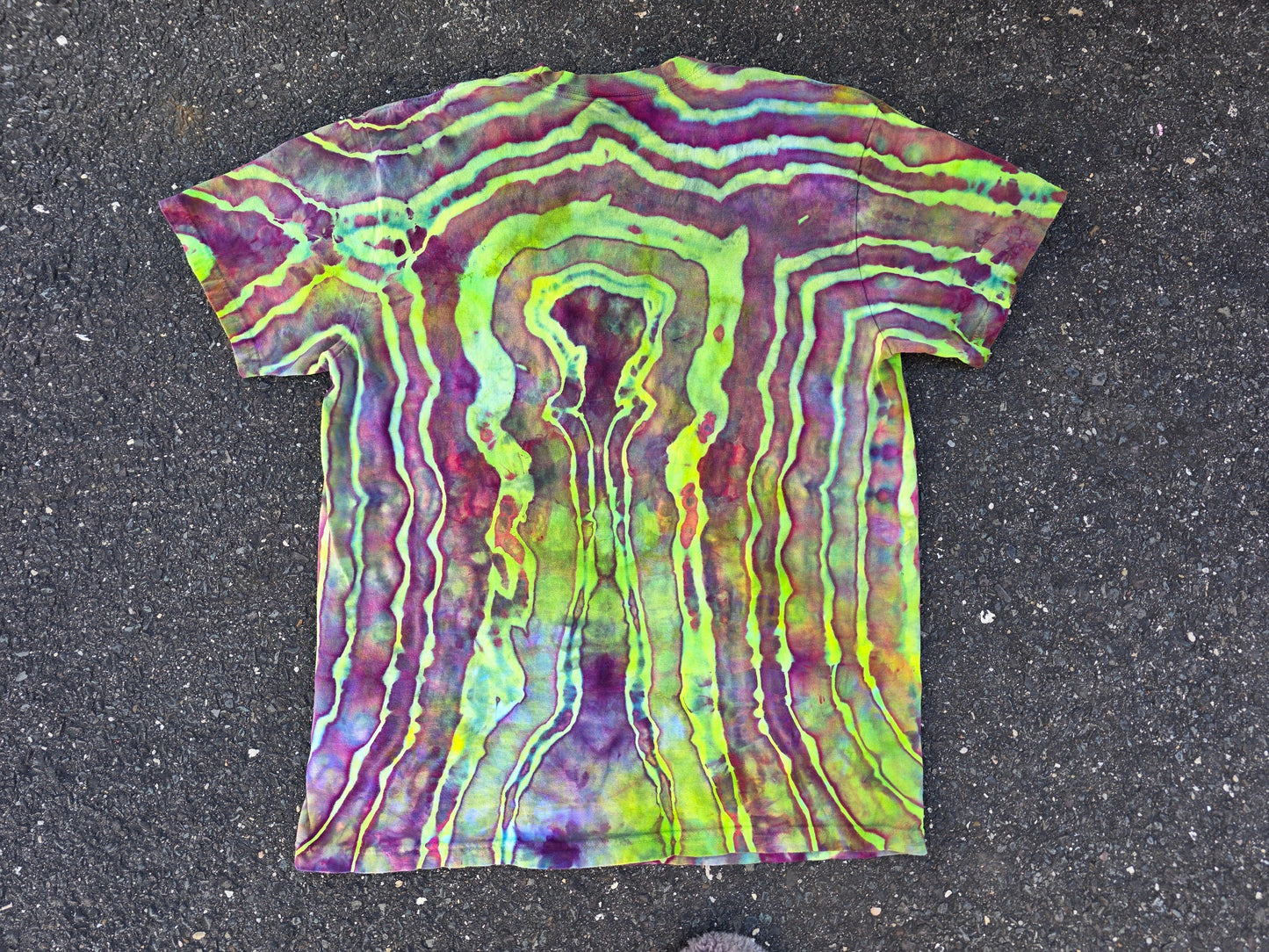Gizz Double Exposure Dyed Grim Reaper tees (Medium and Large)