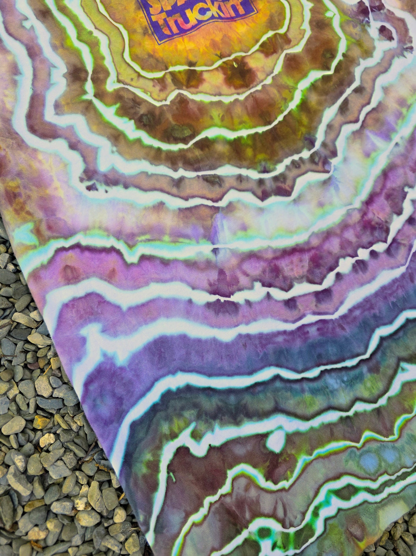 Space>Truckin Dyed Bajardo tee (XL)