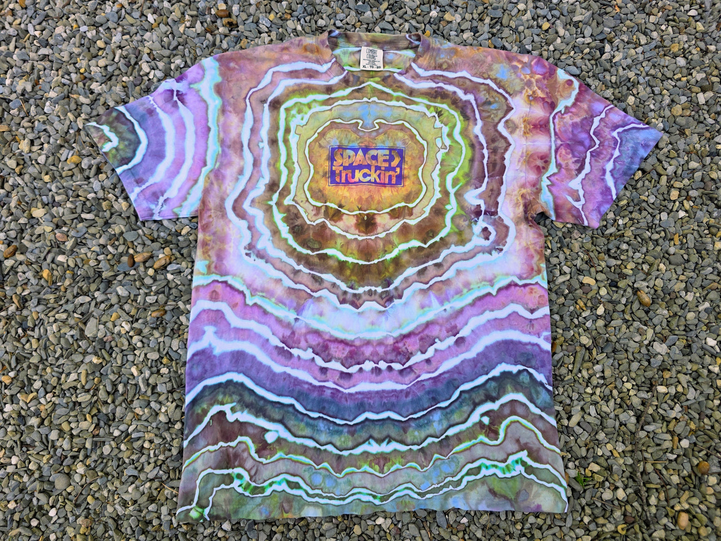 Space>Truckin Dyed Bajardo tee (XL)