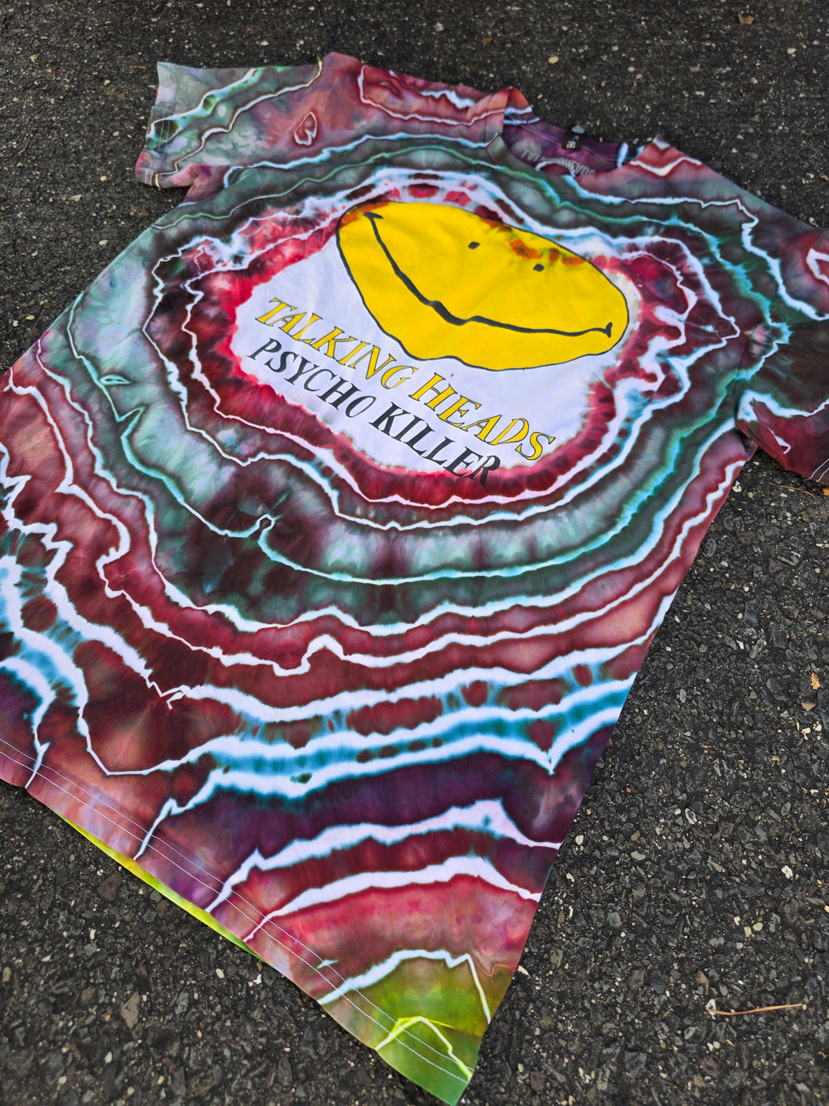 XL Official Talking Heads Ice Dyed Tee