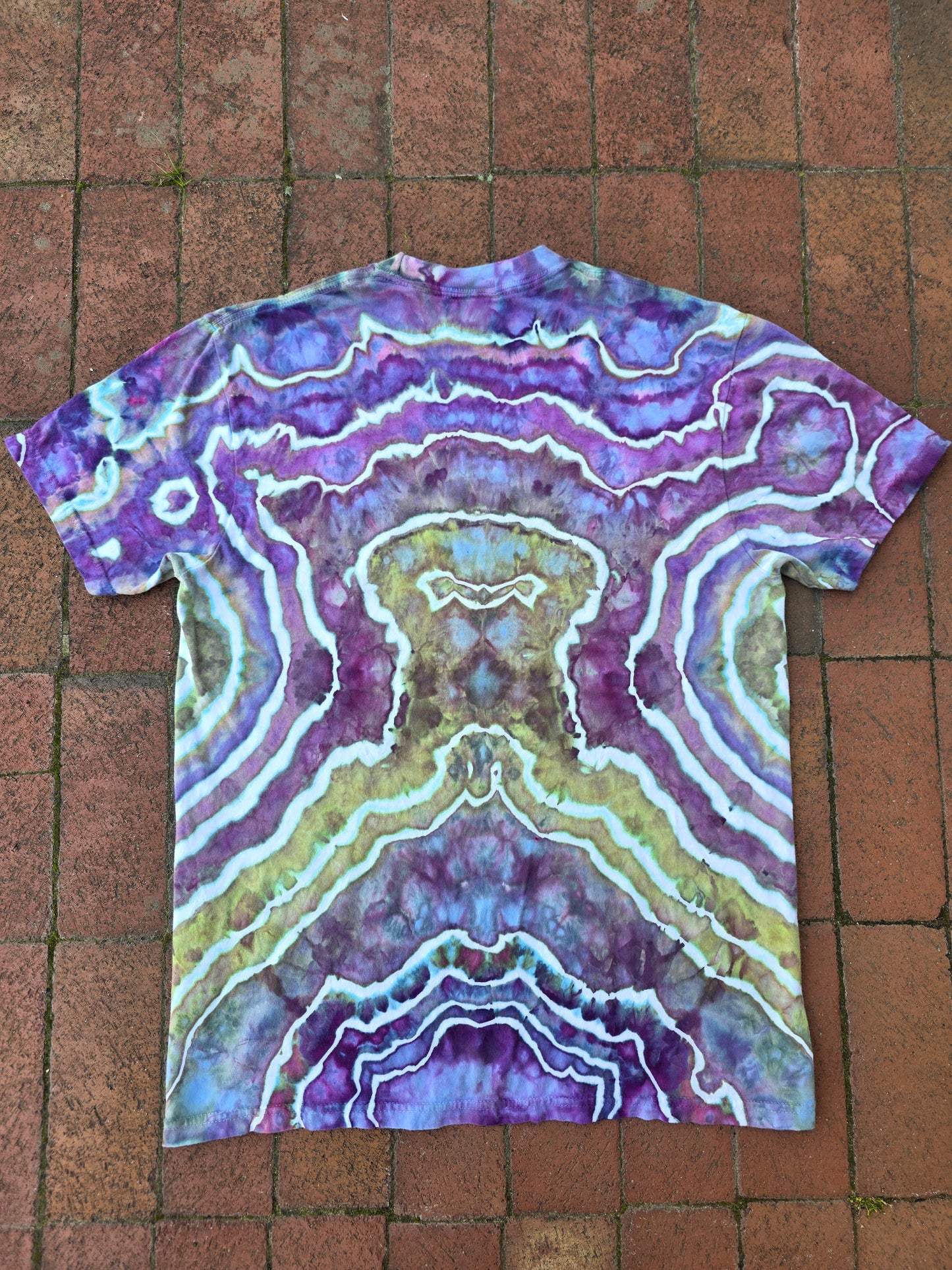 Dyed KGLW block font tee by Faretheewellwares (Medium)