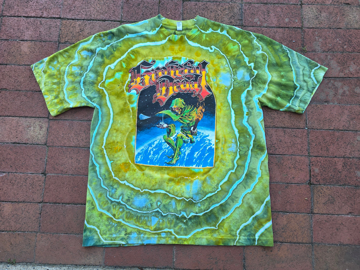 Large Grateful Dead tie dye