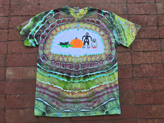 Large KGLW Gizzoween tie dye