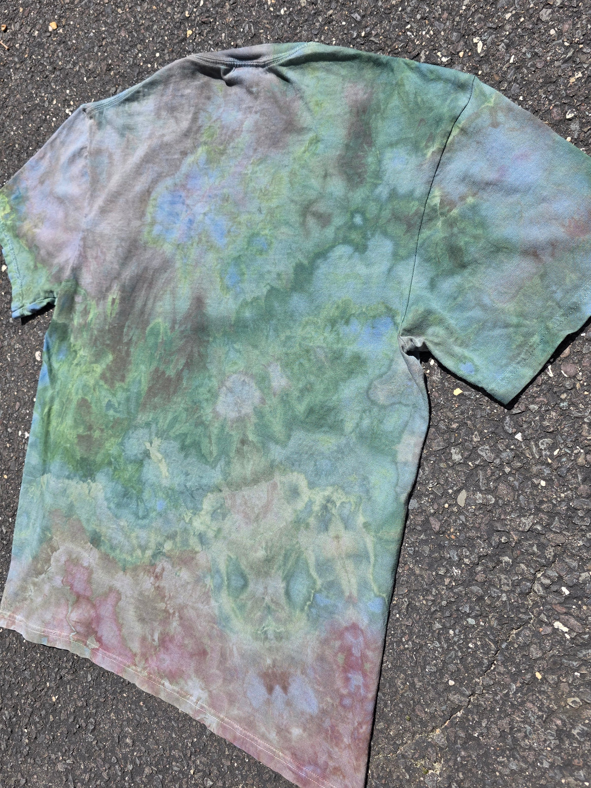 Large KGLW Tab Splash Dyed tee