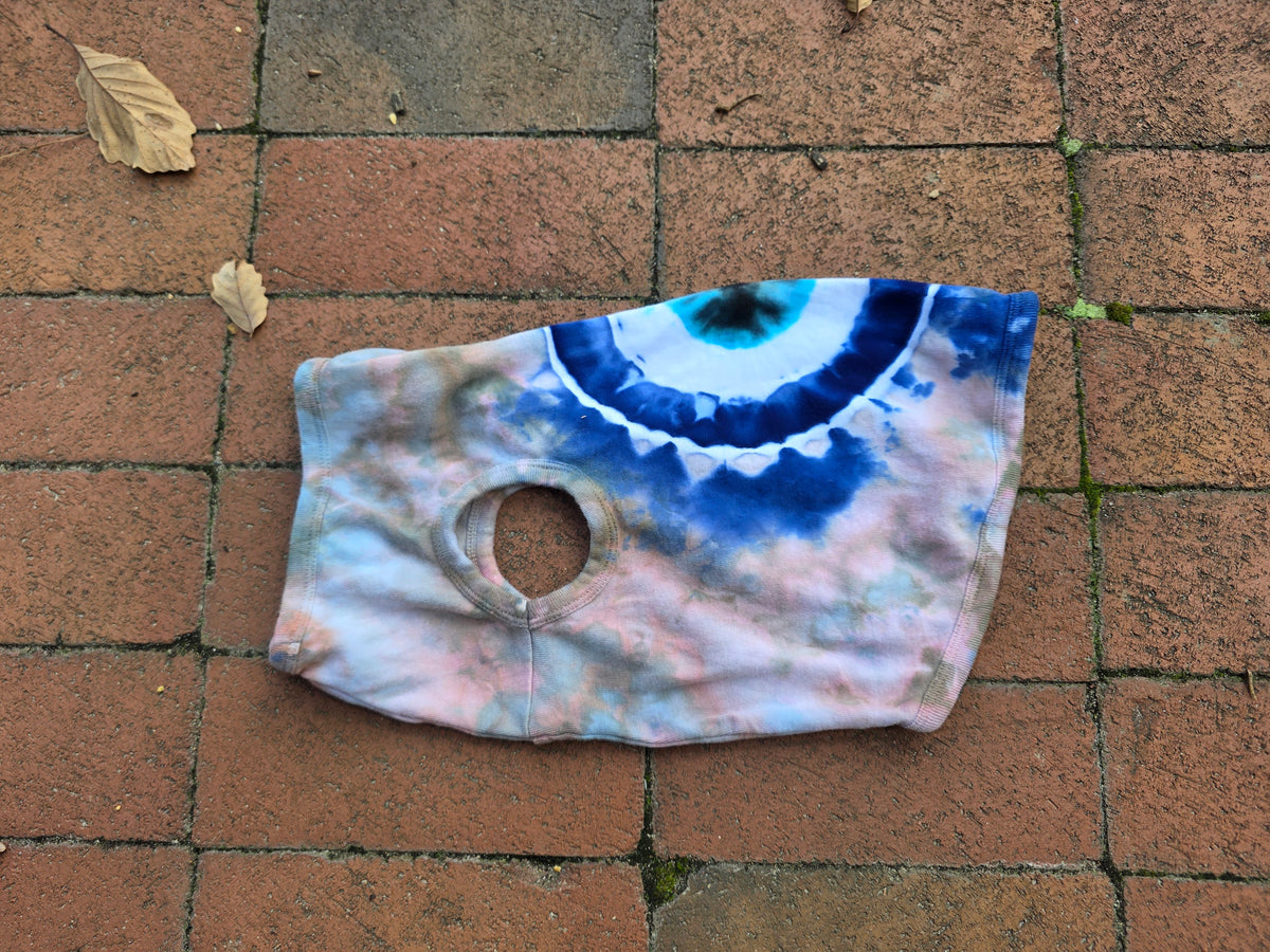 Evil Eye Dog Shirt (labeled xl, fits like a medium)