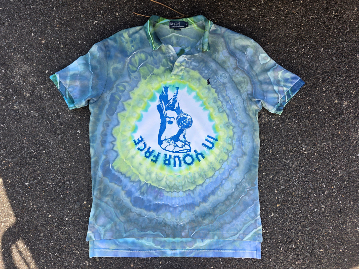 SnakebootzVTG Upcycled Ralph Lauren Polo (Large)