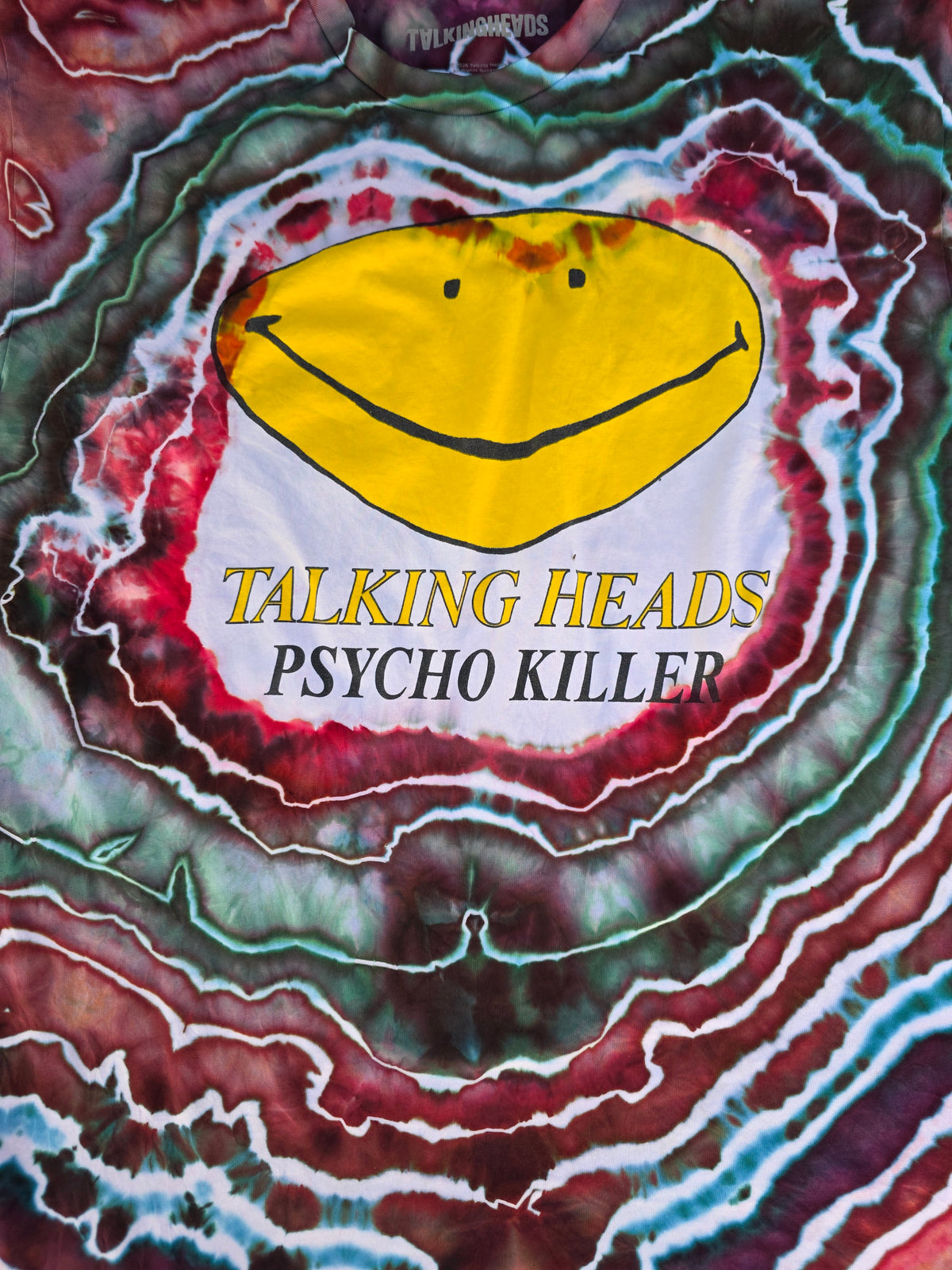 XL Official Talking Heads Ice Dyed Tee