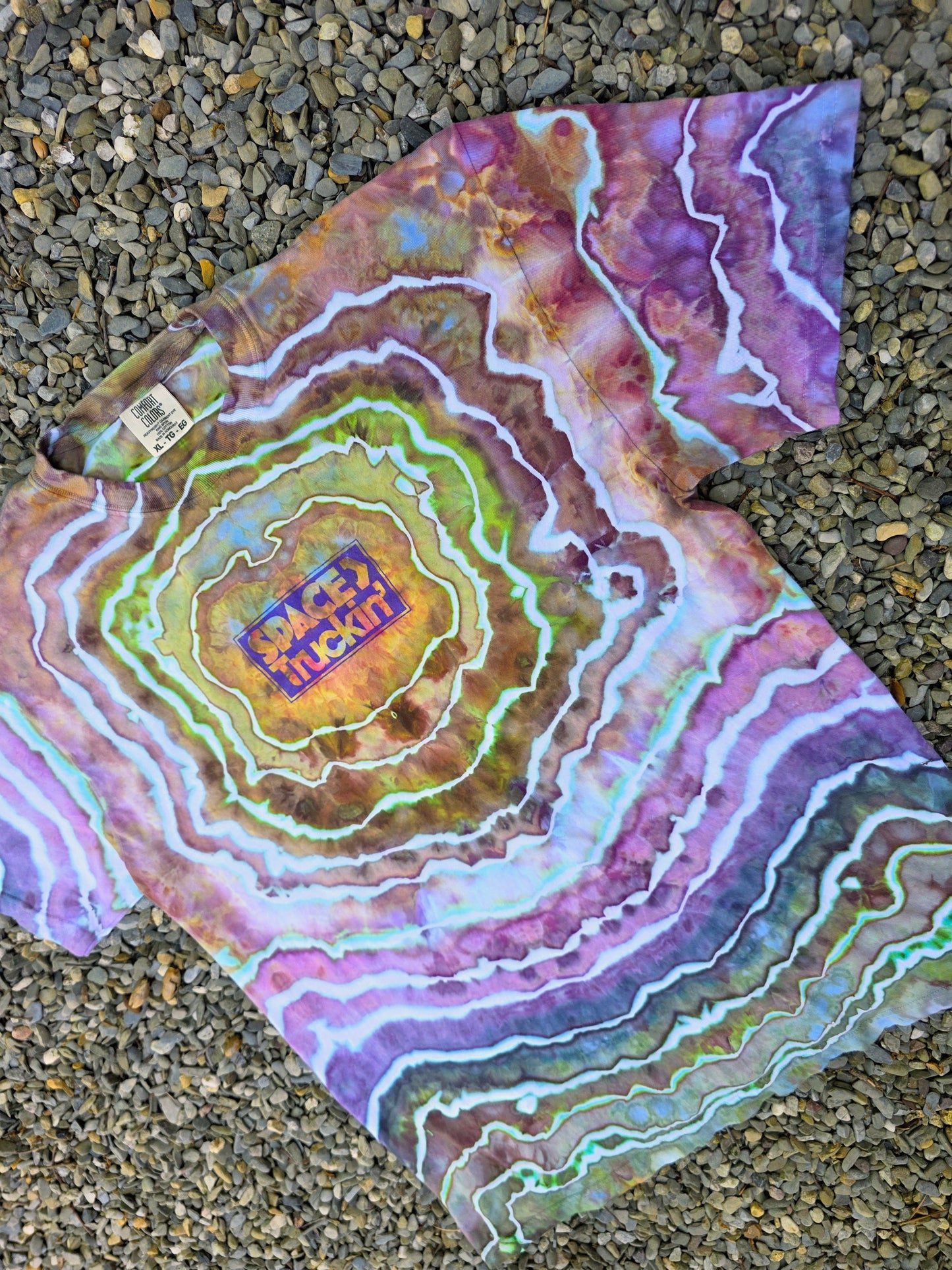 Space>Truckin Dyed Bajardo tee (XL)