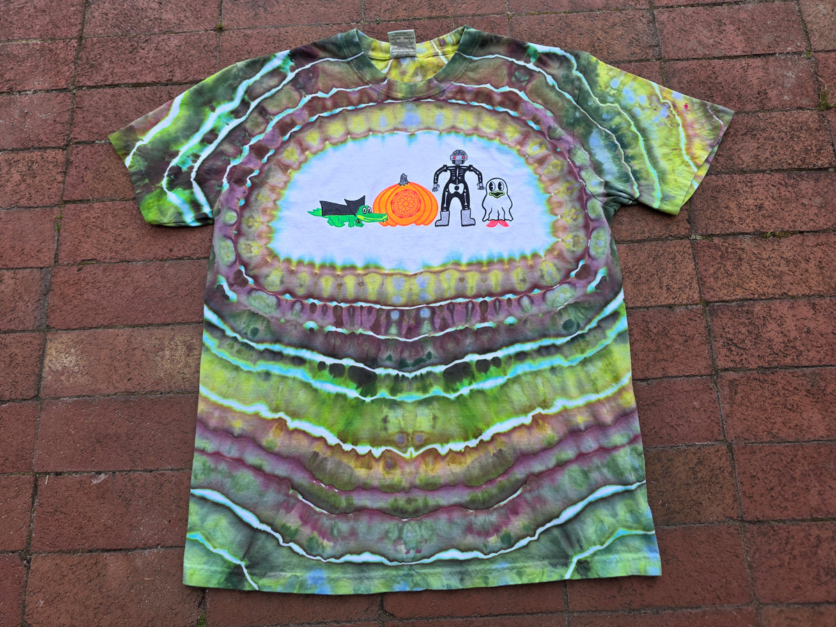 Large KGLW Gizzoween tie dye