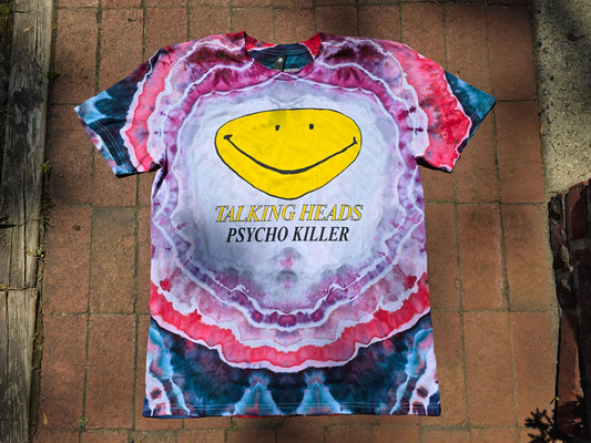 Official Talking Heads tee, Psycho Killer, size Large