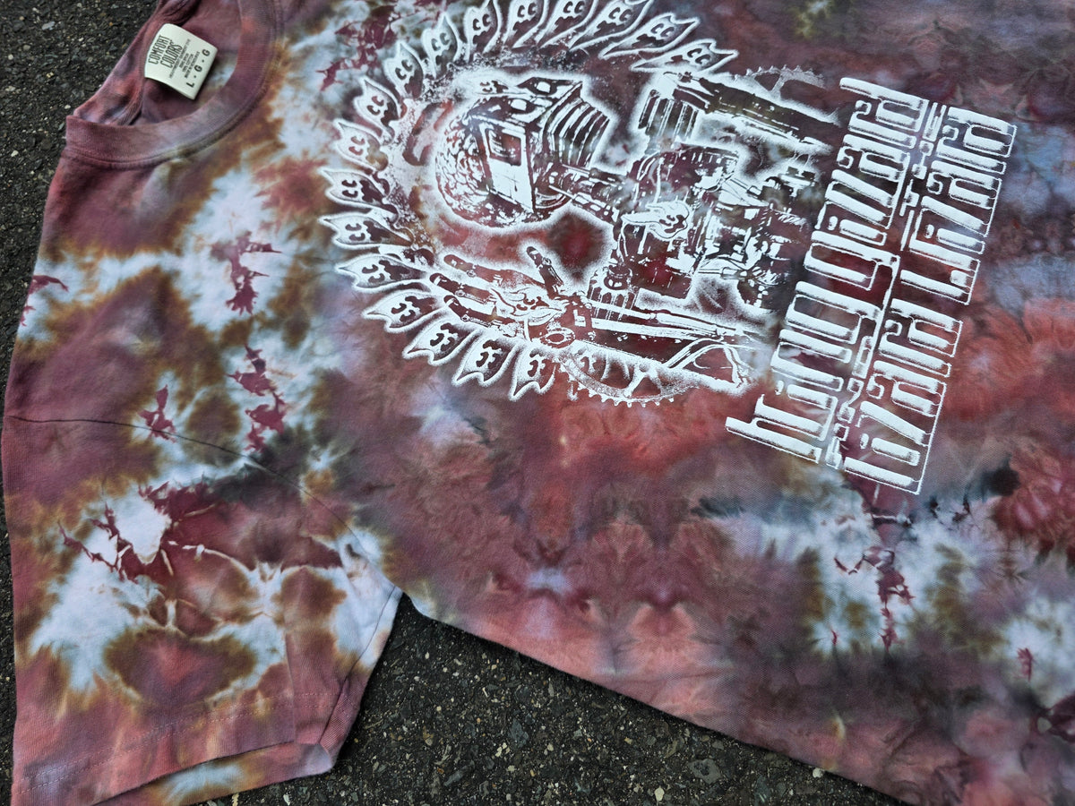 Large KGLW Tool-inspired Han tie dye