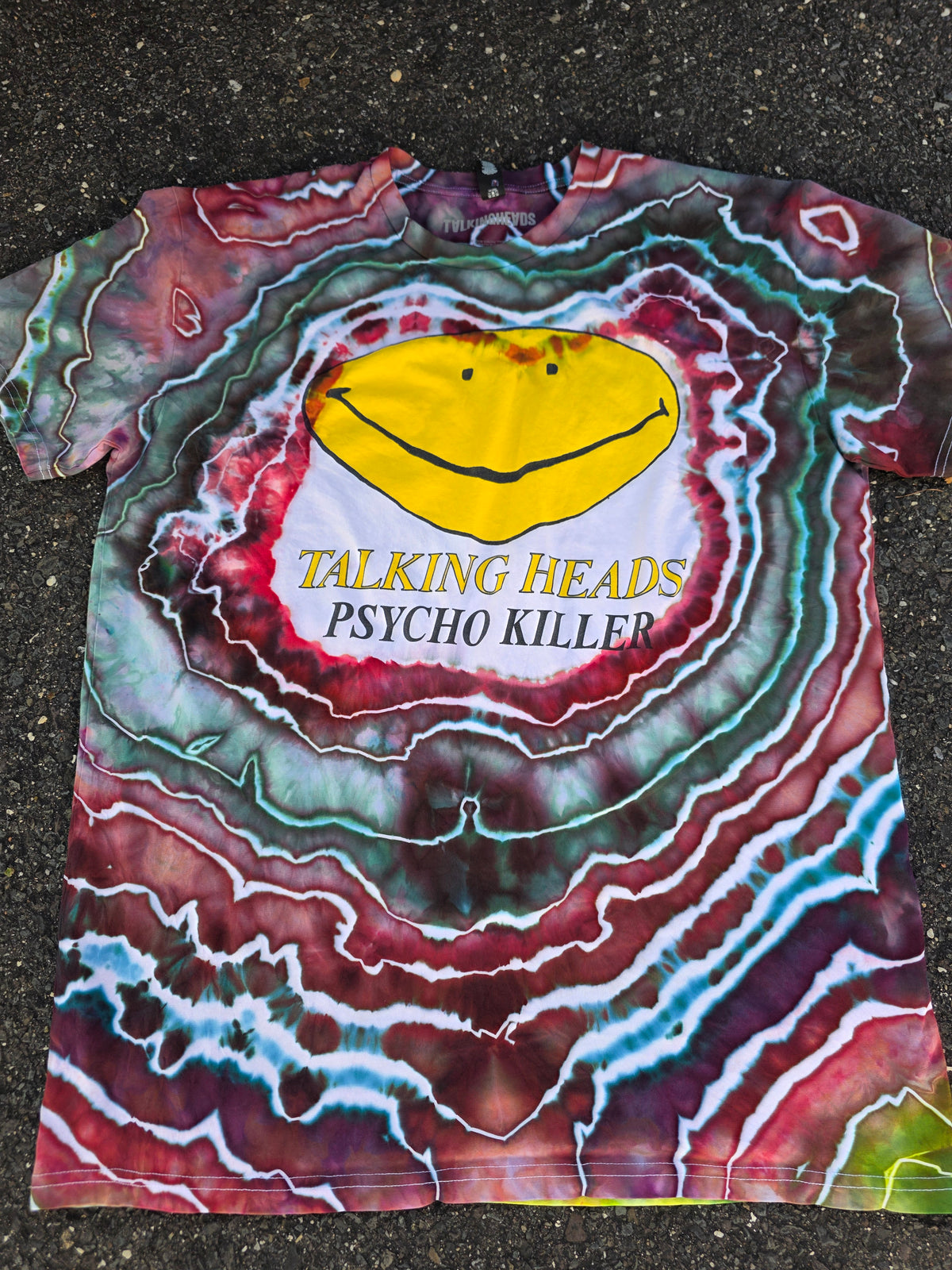 XL Official Talking Heads Ice Dyed Tee