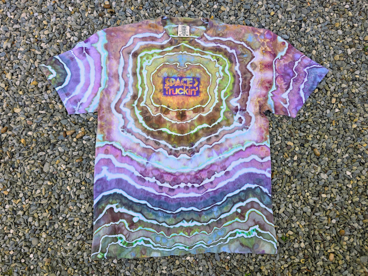 Space>Truckin Dyed Bajardo tee (XL)