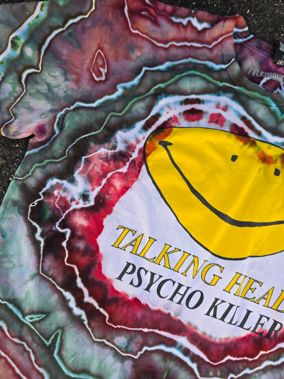 XL Official Talking Heads Ice Dyed Tee