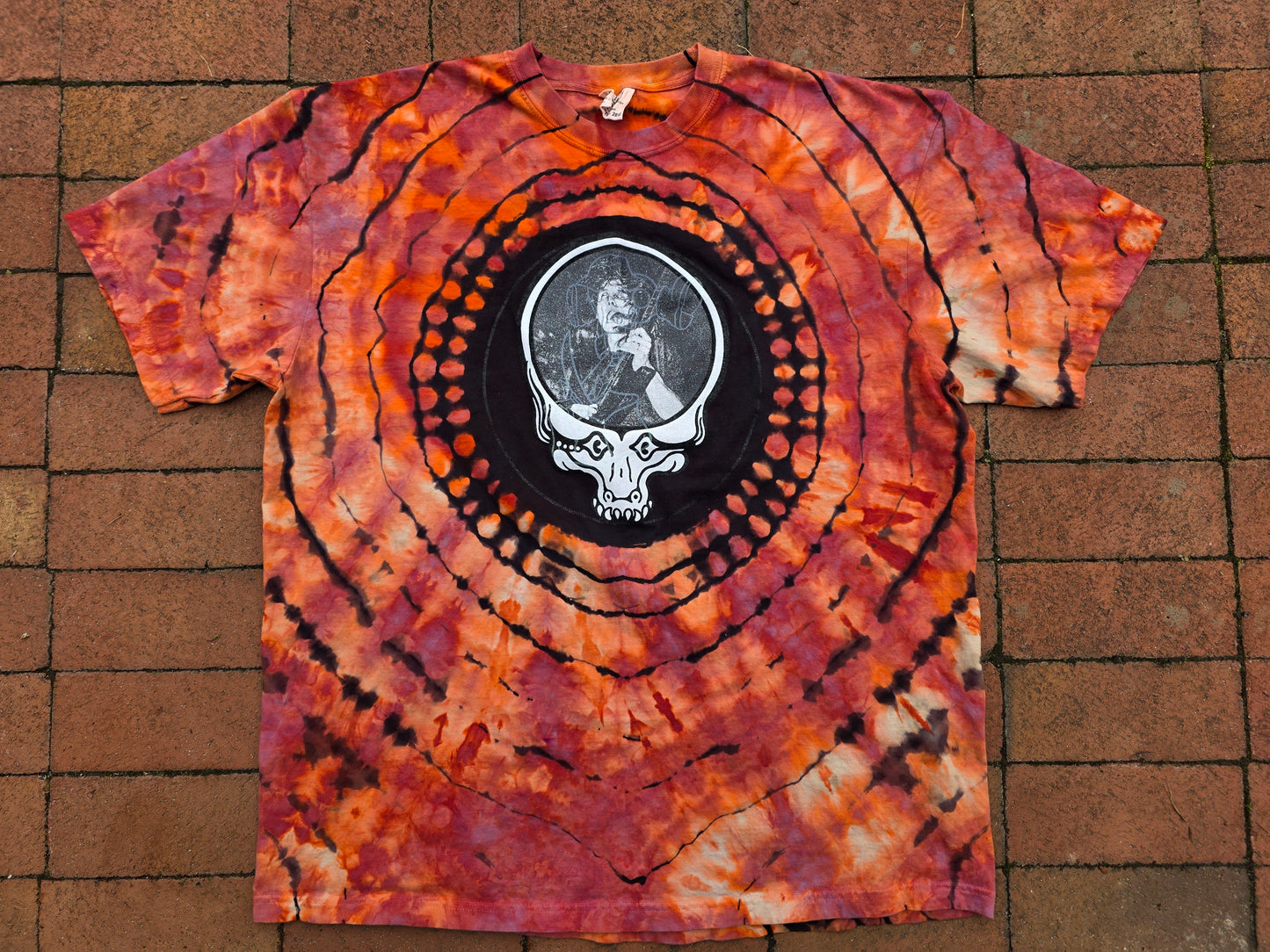 Stu your Face (Hidden Han Tyumi Anti-Ice) Tee in Fire Red 2X