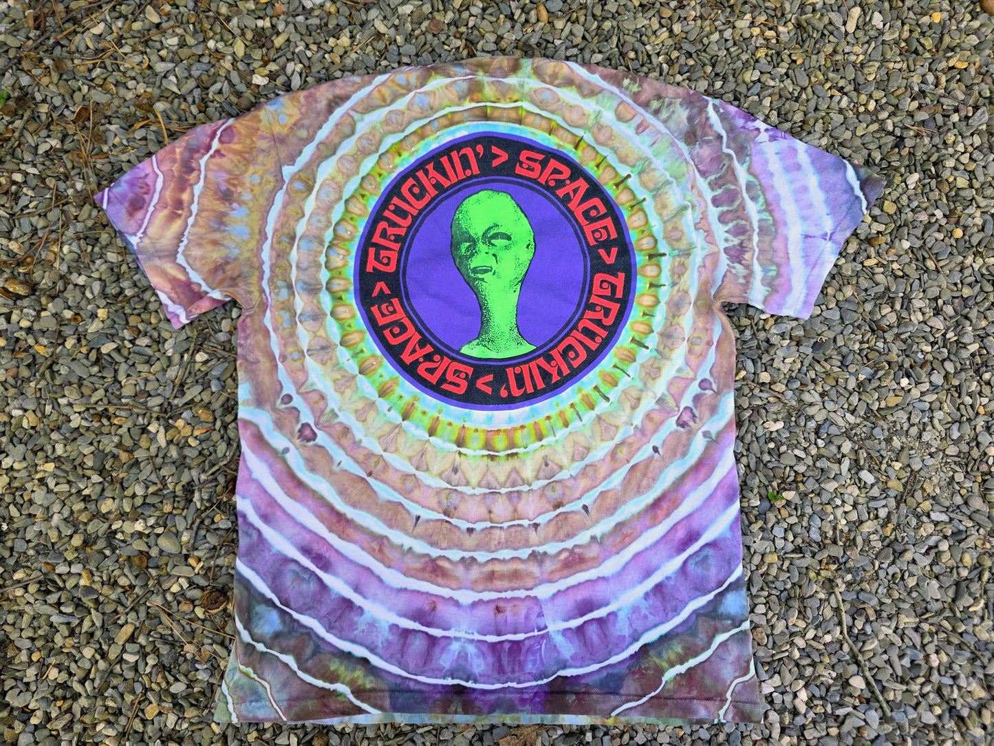 Space>Truckin Dyed Bajardo tee (XL)
