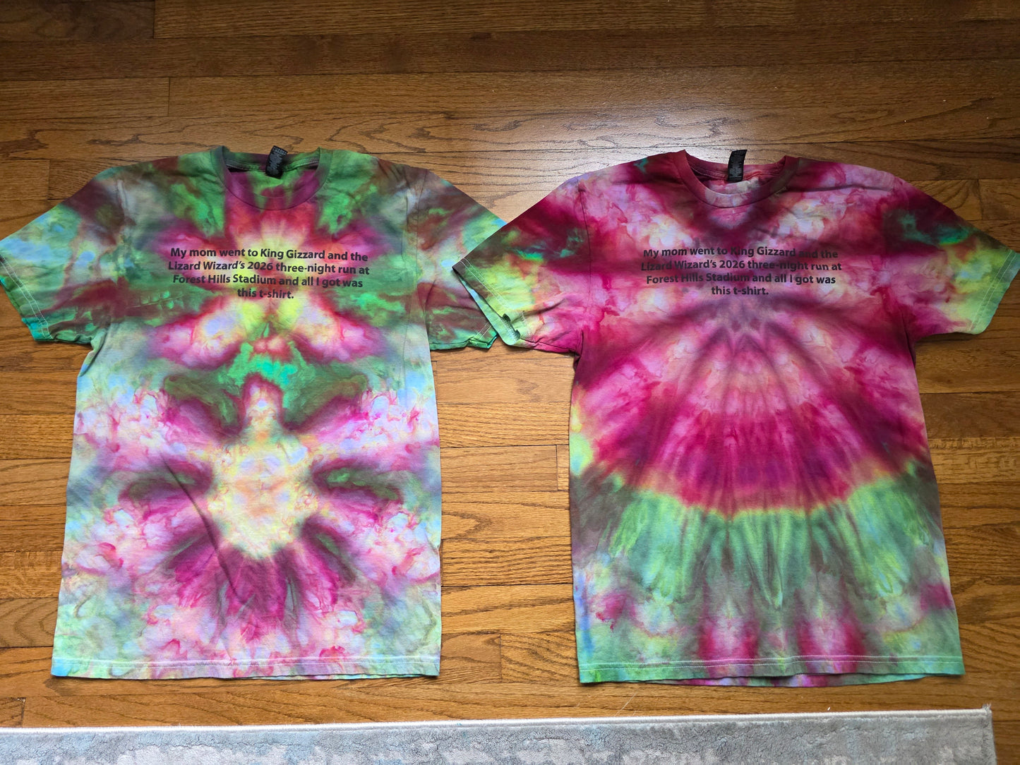 All sizes KGLW Forest Hills dyes