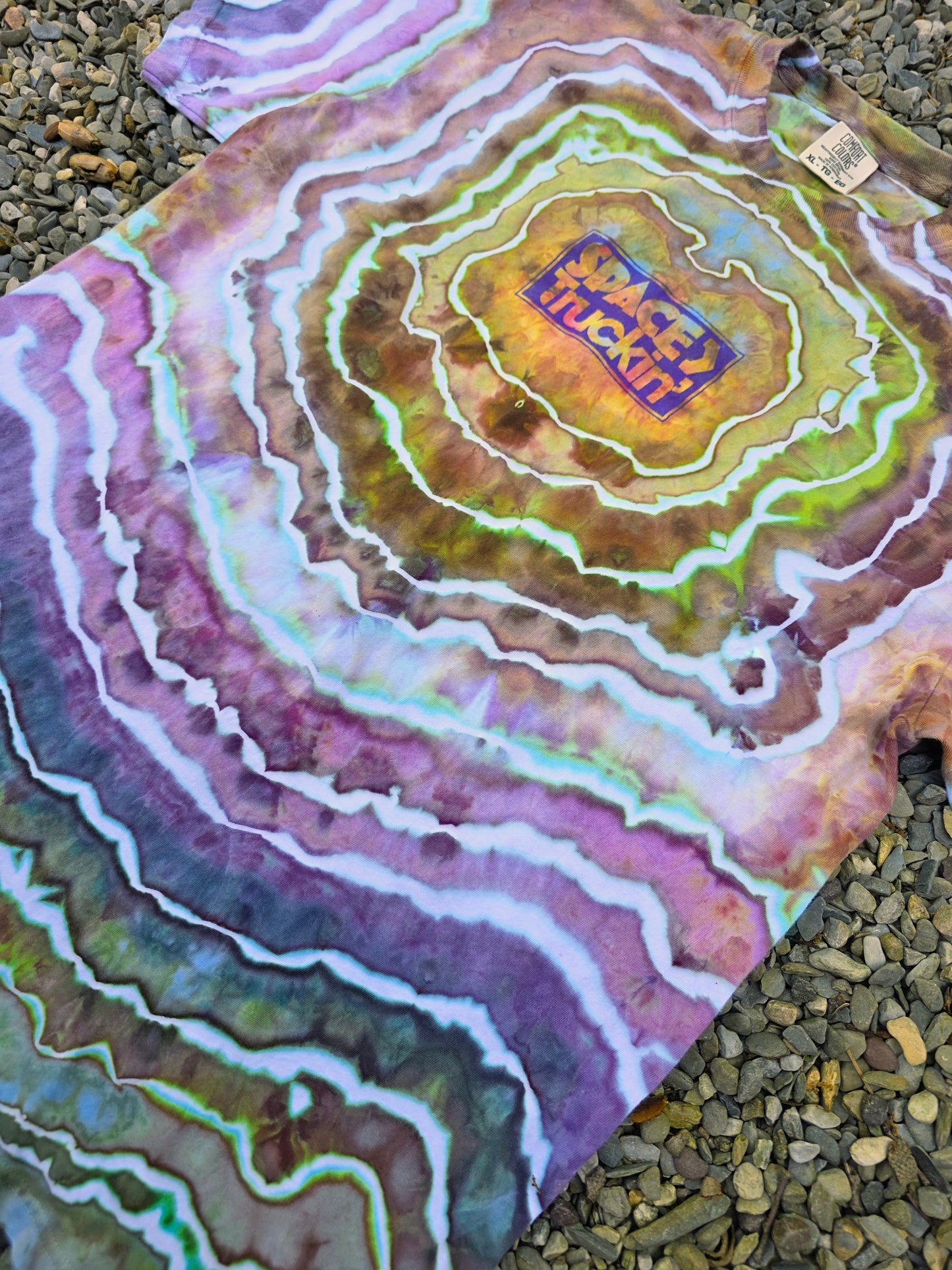 Space>Truckin Dyed Bajardo tee (XL)