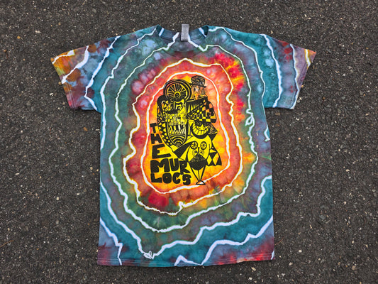 Medium tie dyed The Murlocs tee