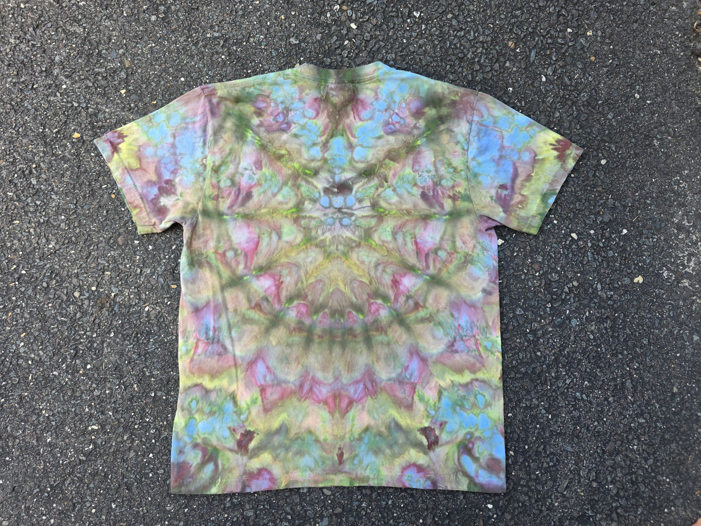 Large KGLW/Dead Gator Stealie tie dye
