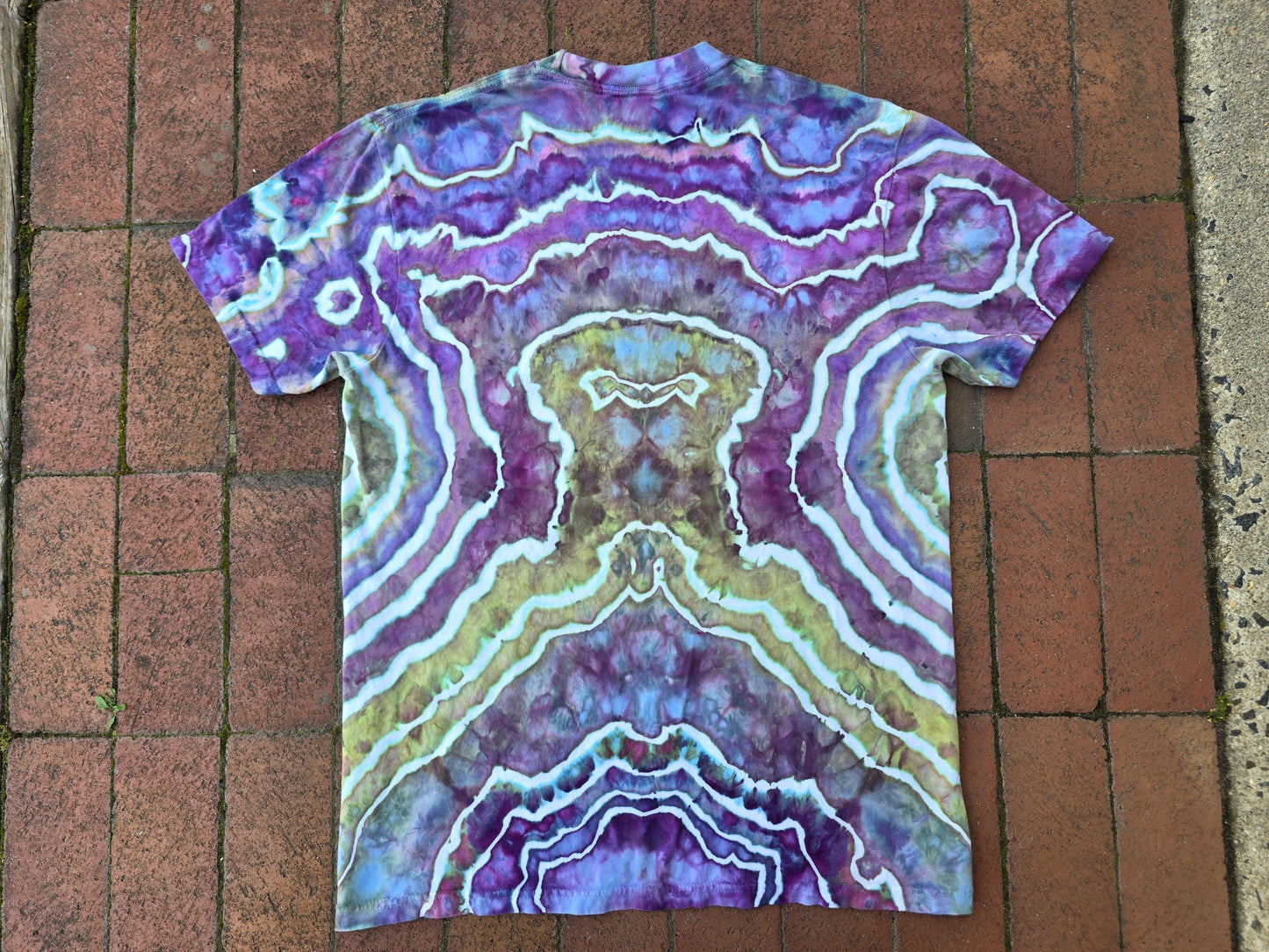 Dyed KGLW block font tee by Faretheewellwares (Medium)