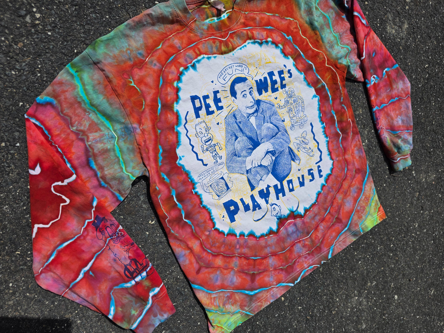 Pee-wee's Playhouse dye (2X)