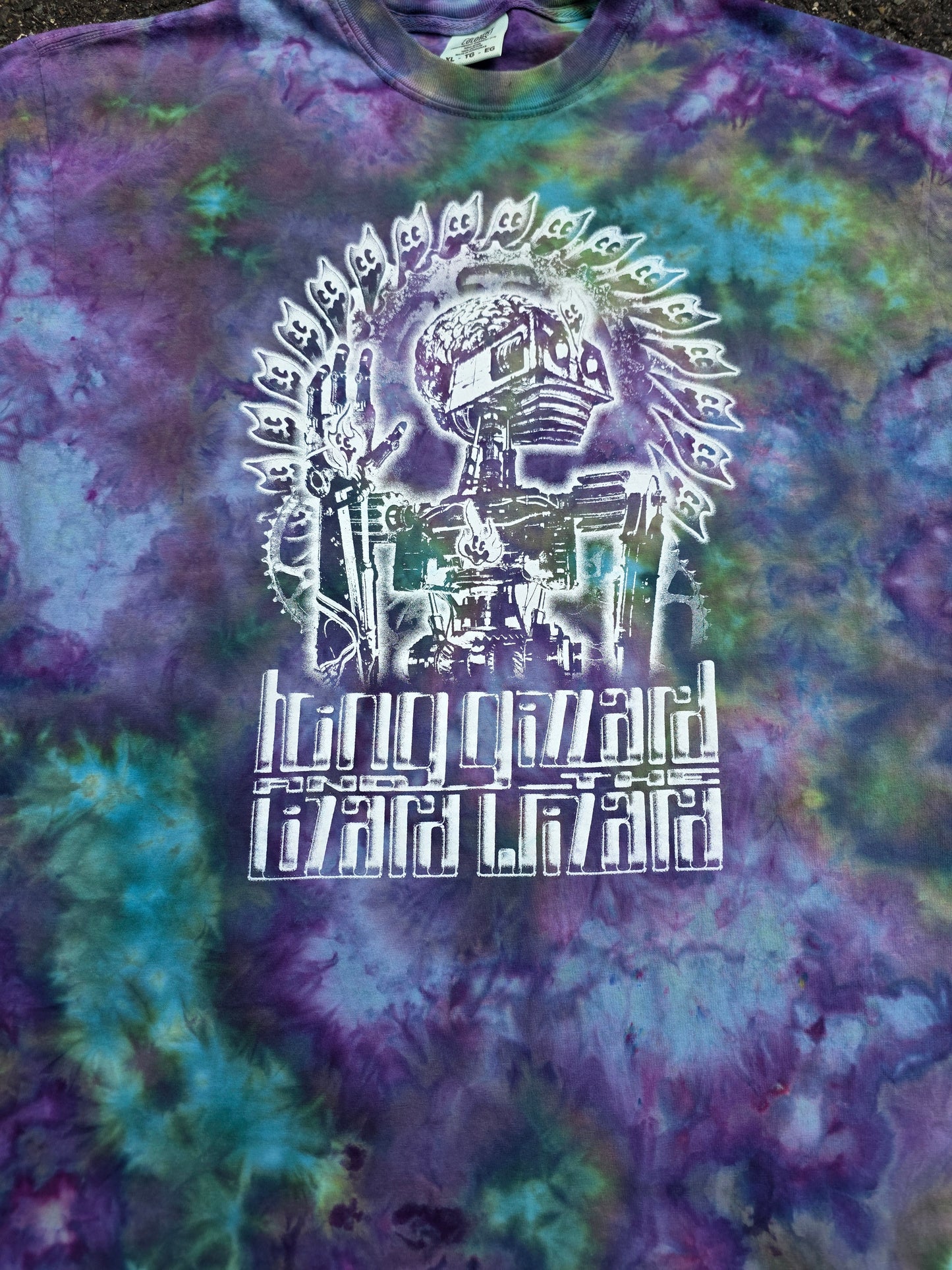 XL KGLW Tool-inspired Han tie dye